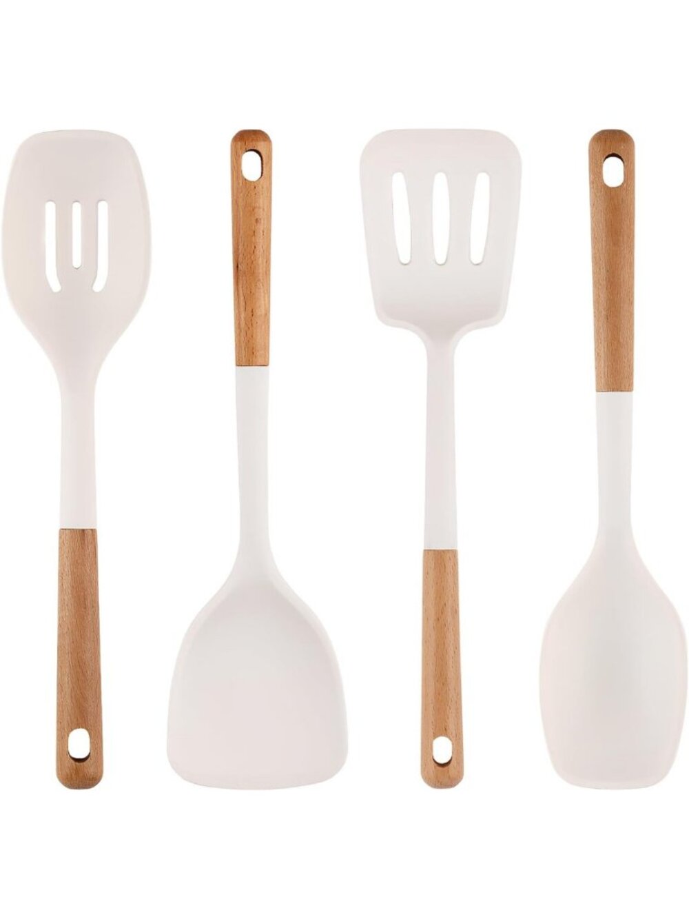 4-Piece Silicone Cooking Utensil Set - Non-Stick, Heat-Resistant, BPA-Free